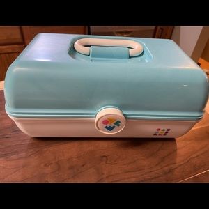 Caboodles Blue Makeup Case